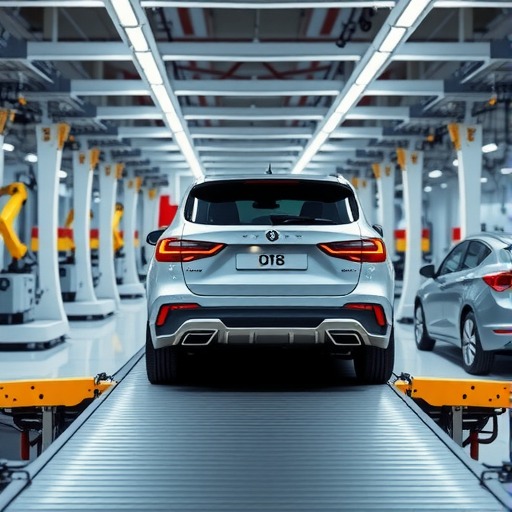 大众与小鹏首款合作车型与众08量产下线，今年上半年上市(图1)