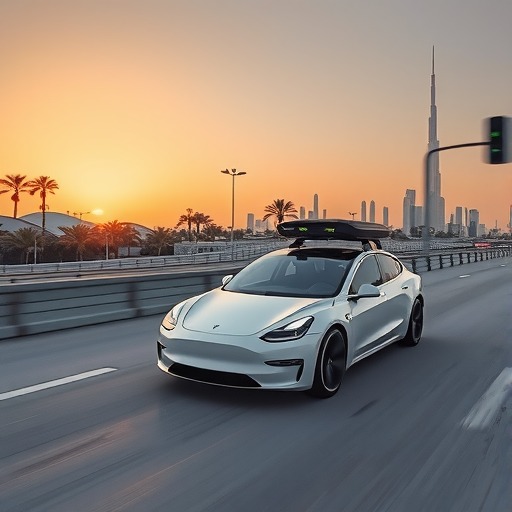 特斯拉在阿布扎比启动FSD（监督式）道路测试，加速推进欧洲及全球审批进程(图1)