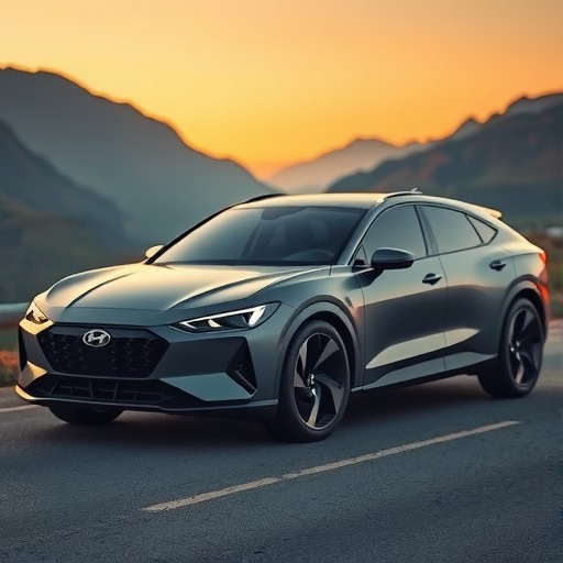 现代汽车新款电动SUV路试曝光，外形高度还原Crater概念车，或为XRT子品牌首款量产车型(图1)