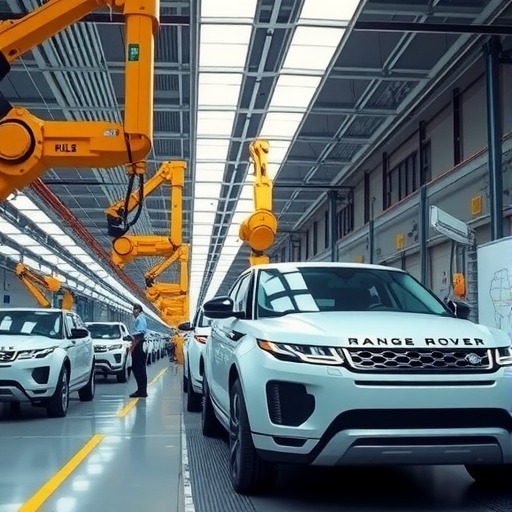 捷豹路虎将于2月9日在印度泰米尔纳德邦工厂启动极光车型组装(图1)