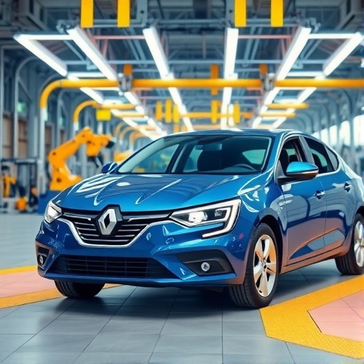 雷诺韩国在釜山工厂完成首款菲朗特量产下线(图1)