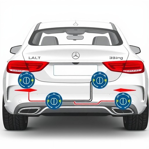 奔驰申请新专利 拟简化尾门车灯布线设计(图1)