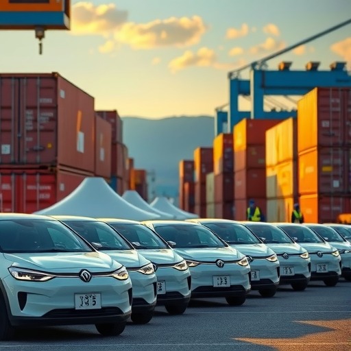 阿根廷首次迎来大批中国电动车入境(图1)