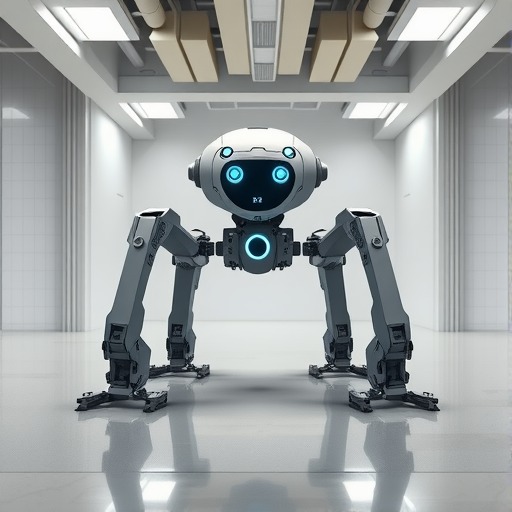 镜识科技正式发布四足机器人“阿波罗”(图1)