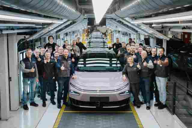 2026款小鹏P7+在奥地利工厂完成试制