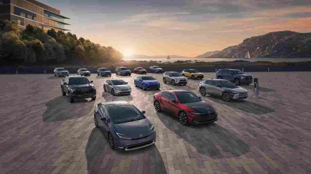 丰田与雷克萨斯2025年在美国销量达250万辆，电气化车型占比近半