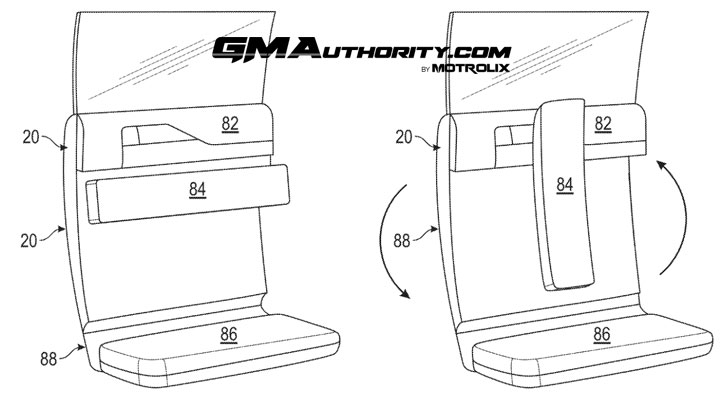 门板变座椅？通用汽车申请新系统专利