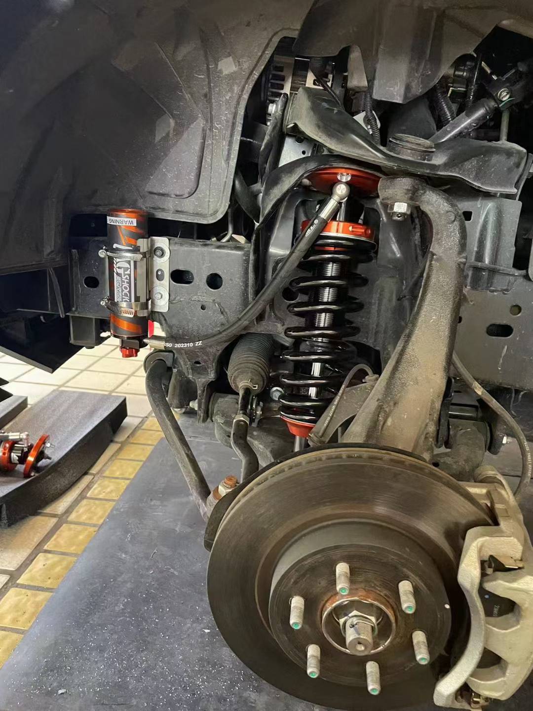 氮气减震手调款