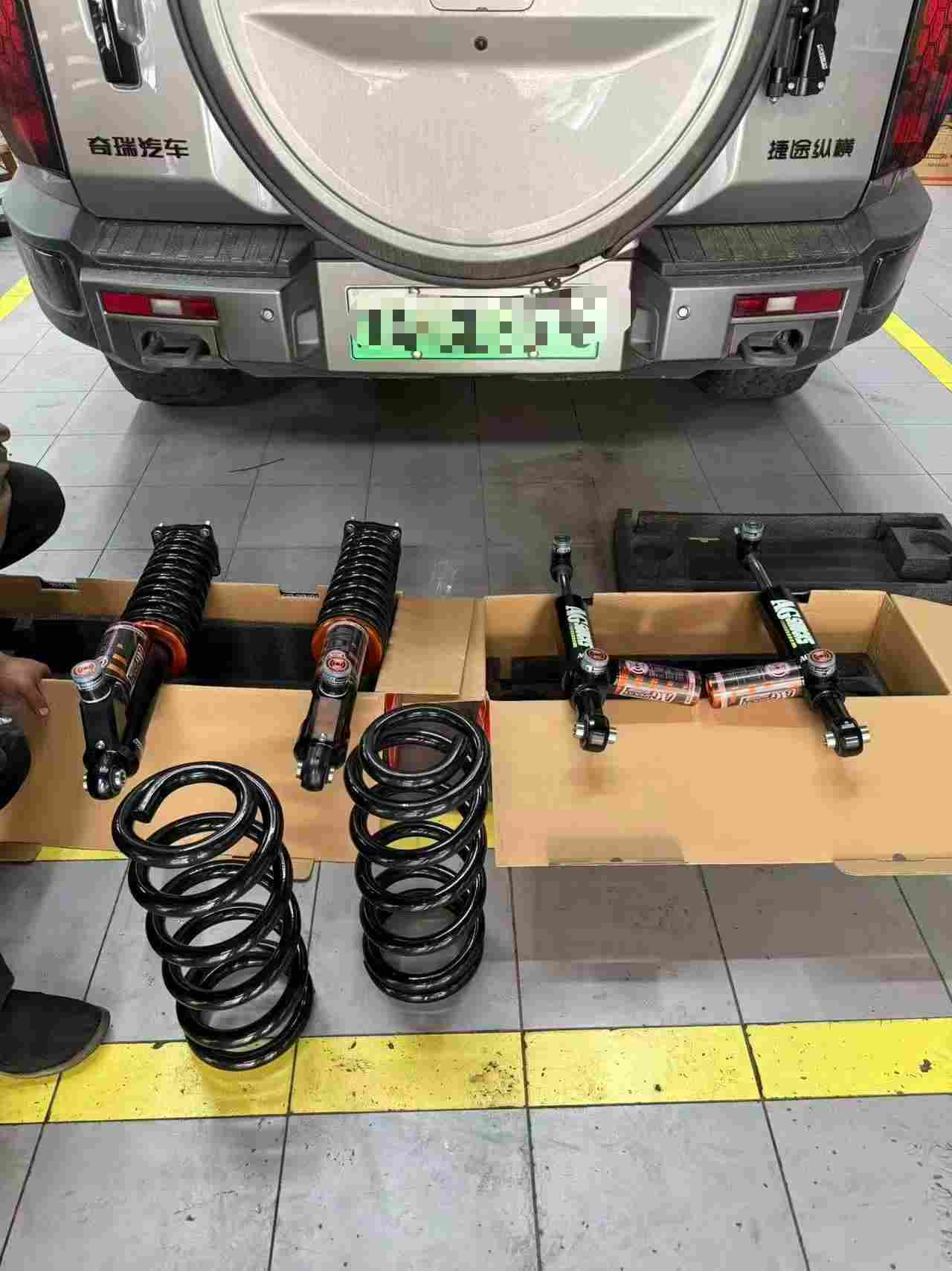 无线电调氮气减震